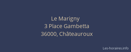 Le Marigny