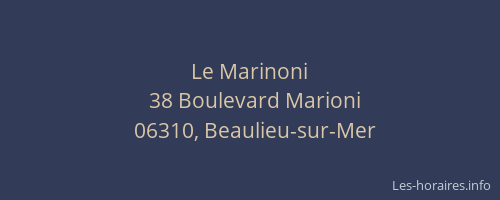 Le Marinoni