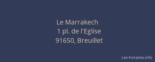 Le Marrakech