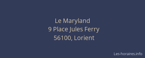 Le Maryland