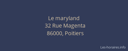 Le maryland