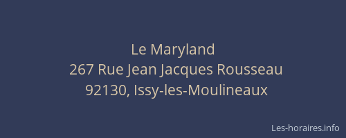 Le Maryland