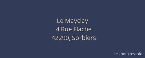 Le Mayclay