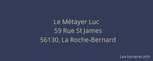 Le Métayer Luc