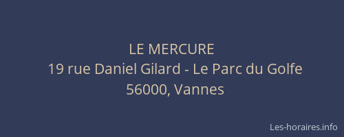 LE MERCURE