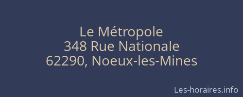 Le Métropole