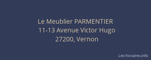 Le Meublier PARMENTIER
