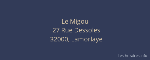 Le Migou