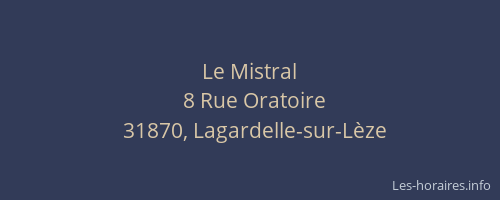 Le Mistral