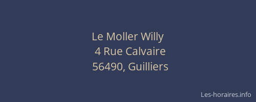 Le Moller Willy