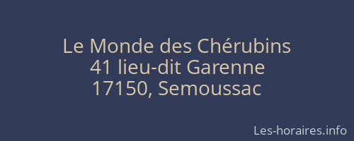 Le Monde des Chérubins