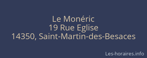 Le Monéric