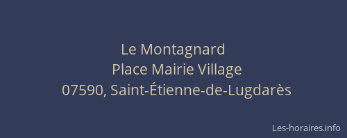 Le Montagnard