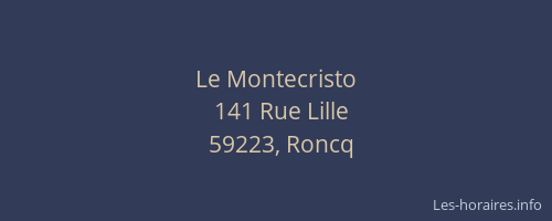 Le Montecristo