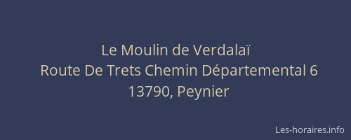 Le Moulin de Verdalaï