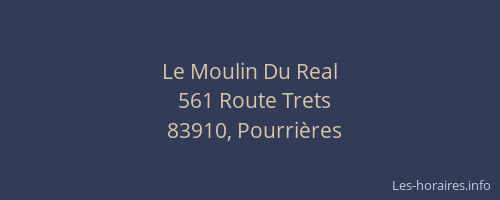 Le Moulin Du Real