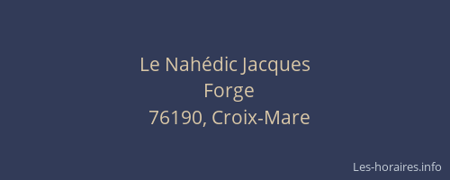 Le Nahédic Jacques