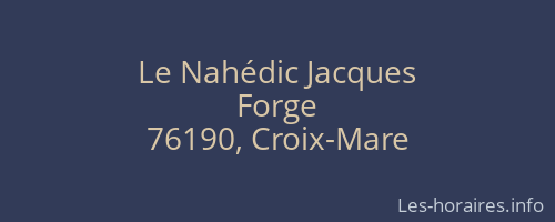 Le Nahédic Jacques
