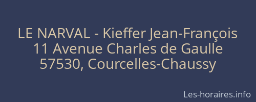 LE NARVAL - Kieffer Jean-François