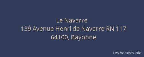 Le Navarre