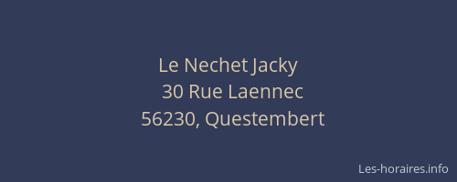 Le Nechet Jacky