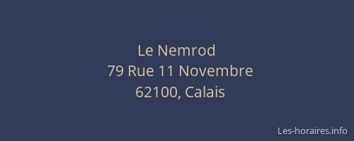 Le Nemrod