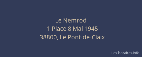 Le Nemrod
