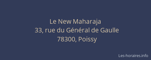 Le New Maharaja