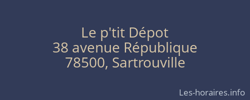 Le p'tit Dépot