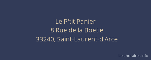 Le P'tit Panier