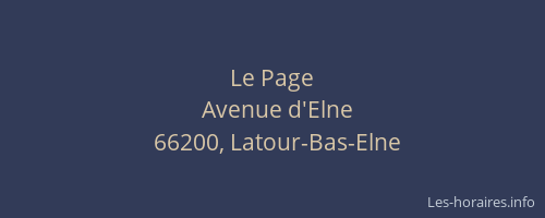 Le Page