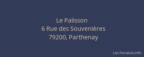Le Palisson
