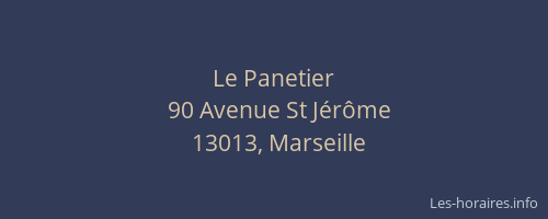 Le Panetier