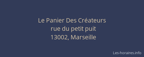 Le Panier Des Créateurs