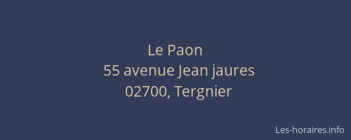 Le Paon