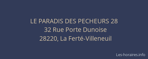 LE PARADIS DES PECHEURS 28