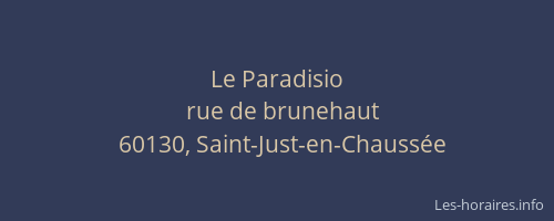 Le Paradisio