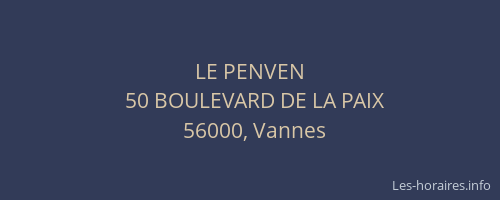 LE PENVEN