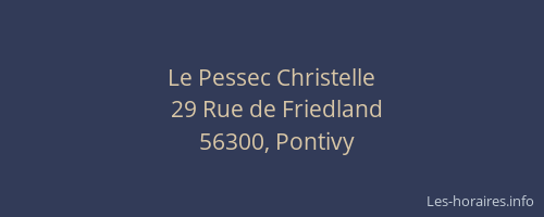 Le Pessec Christelle