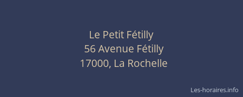 Le Petit Fétilly