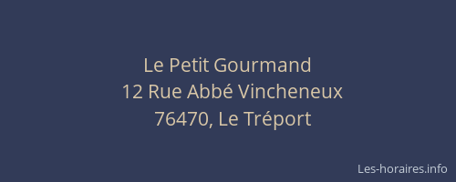 Le Petit Gourmand