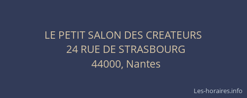 LE PETIT SALON DES CREATEURS