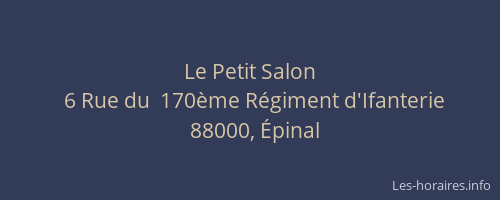 Le Petit Salon