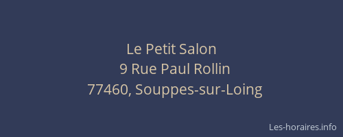 Le Petit Salon