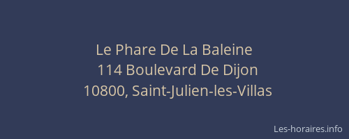 Le Phare De La Baleine