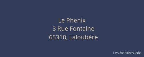 Le Phenix