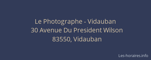 Le Photographe - Vidauban