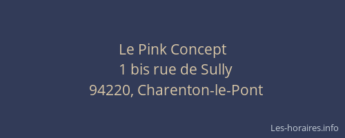 Le Pink Concept