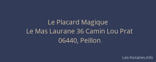 Le Placard Magique