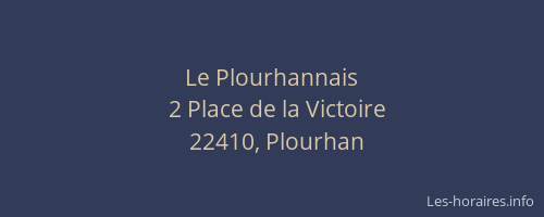 Le Plourhannais